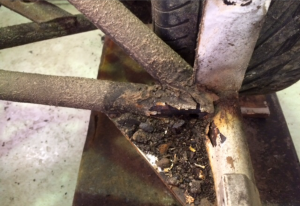 Rust on TVR Chassis