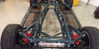 TVR Chimaera 450 chassis restoration front view