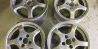 TVR Alloy wheel restored