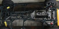 TVR Chimaera chassis restoration with engine